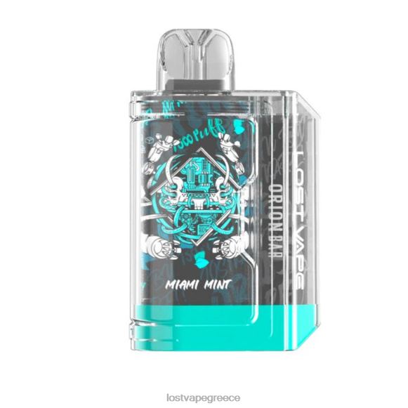 μέντα του Μαϊάμι Lost Vape Athens - Lost Vape Orion μπαρ μιας χρήσης | 7500 ρουφηξιά | 18 ml | 50 mg LNN4H84