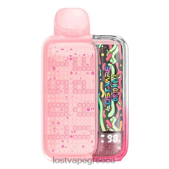 φράουλα καλοκαίρι Lost Vape review Greece - Lost Vape Orion μπάρα μιας χρήσης 10000 ρουφηξιά 20ml 50mg LNN4H281