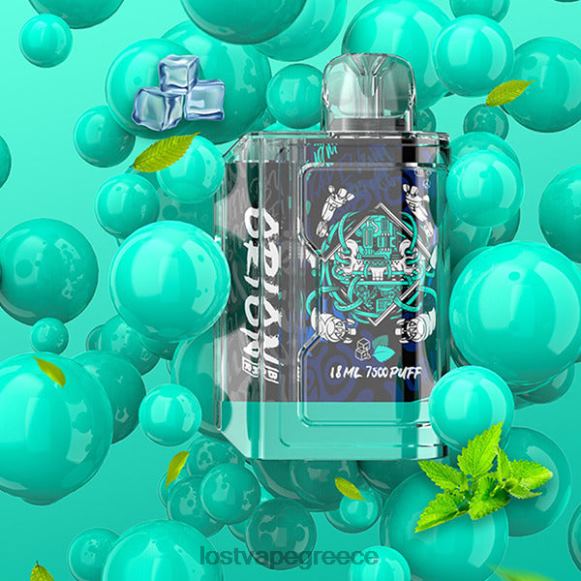 μπλε μέντα Lost Vape review Greece - Lost Vape Orion μπαρ μιας χρήσης | 7500 ρουφηξιά | 18 ml | 50 mg LNN4H81