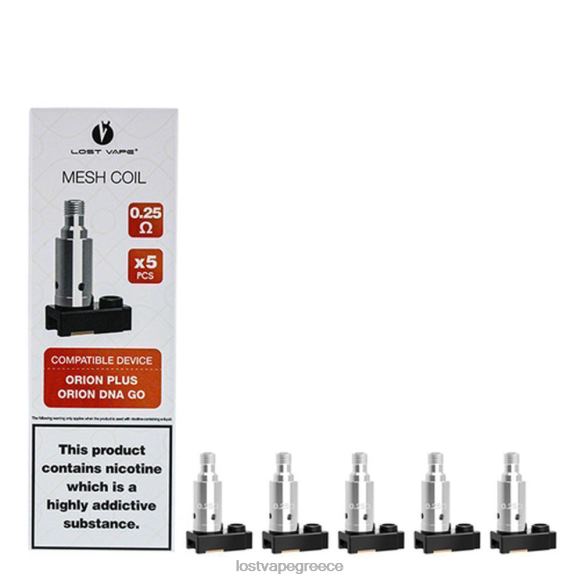 0,25 ohm Lost Vape Greece - Lost Vape Orion συν πηνία αντικατάστασης DNA (συσκευασία 5) LNN4H36