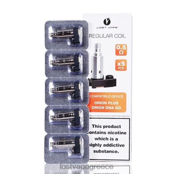 0,5 ohm Lost Vape Greece - Lost Vape Orion συν πηνία αντικατάστασης DNA (συσκευασία 5) LNN4H326