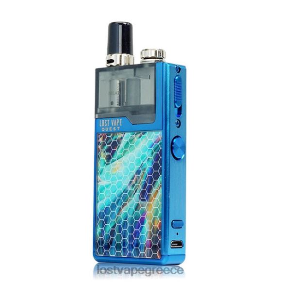 μπλε / σέλας Lost Vape near me - Lost Vape Quest πλήρες κιτ συσκευής orion q pod LNN4H470