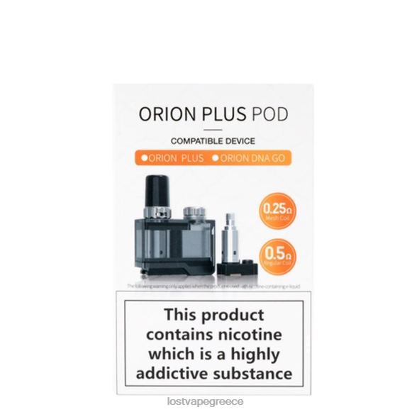 τακτικός Lost Vape sale - Lost Vape Orion plus dna pod cartridge pack | περιλαμβάνει 2 πηνία LNN4H407