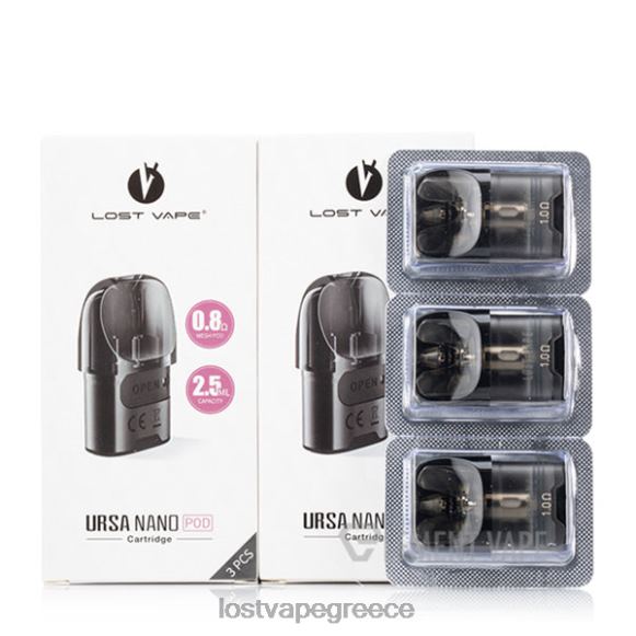 ροζ 1.ohm Lost Vape orion - Lost Vape URSA ανταλλακτικά δοχεία | 2,5 ml (συσκευασία 3) LNN4H128